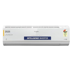 Whirlpool 1.5 Ton 3 Star, Magicool Inverter Split AC (MAGICOOL 15T 3S INV CNV S5K2PP0, Copper, Convertible 4-in-1 Cooling Mode, HD Filter White)