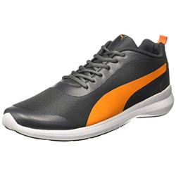 Puma mens Lazer Evo Asphalt-Orange Popsicle Sneaker - 9 UK (37189604)