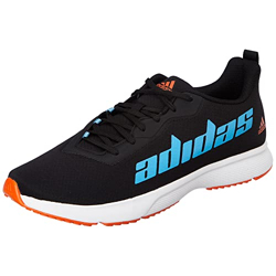 adidas Men Synthetic GlintRun M Running Shoe CBLACK/PREBLU/SEIMOR (UK-6)