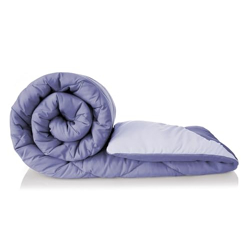 BSB HOME Microfibre All Season/AC/Summer Solid Reversible Double Bed Comforter Blanket | Quilt | Dohar | Rajaai | Duvets - (220 GSM, Grayish Blue)