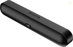 boAt Aavante Bar 480/490, Free Music on JioSaavn, 7H Battery, Dual Full Range Drivers 10 W Bluetooth Soundbar(Black, 2.0 Channel)