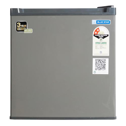 Blue Star 45 Ltr, 2 Star, Mini Refrigerator With Freezer, Direct Cool, Grey