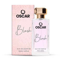 Oscar Blush Eau De Parfum Woman, 50ml | Long Lasting Perfume for Women | Premium Luxury Fragrance Scent | Aromatic Blend of Sweet, Floral, Sandalwood | Long Lasting Smell