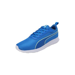 Puma Mens Keftrun Racing Blue-Speed Green-White Sneaker - 6 UK (39583303)