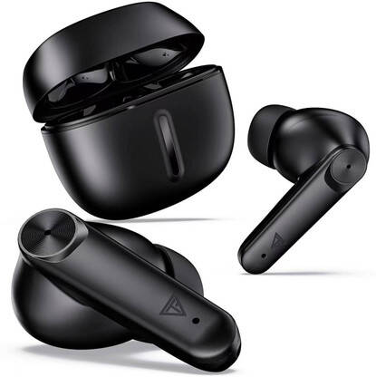TECHFIRE Bulets Max TS Earbuds Bluetooth(Carbon Black, True Wireless)