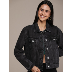 Washed Cotton Denim Jacket