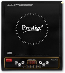 Prestige 1200 W Induction Cooktop Push Button (Black, Atlas Neo)