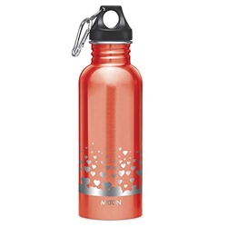 MILTON Alive 750 Stainless Steel Water Bottle 750ml, Single Walled, ISI Certified I Leak Proof Lid, Rust Proof I For School, Office, Gym I Red