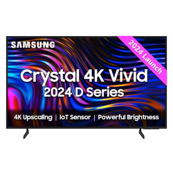 Samsung 108 cm (43 inches) 4K Ultra HD Smart LED TV UA43DUE70BKLXL (Black)