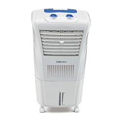 Bajaj Frio New Personal Air Cooler 23L | Mini Cooler | Inverter Compatability | 20Ft Powerful Air Throw | Ice Chamber | 3 Yrs Warranty (1 Yr Standard + 2 Yrs Extended Warranty)White