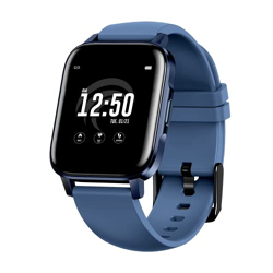 CELLECOR ActFit A1 Pro SpO2 IP68 Waterproof Smartwatch with 10 Days Long Battery, 24 * 7 Heart Rate Monitoring, Multi Sports Mode with Bluetooth Support for Calling and Music Control (1.69 ) (Blue)