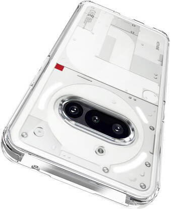 Doubledicestore Back Cover for Nothing Phone 3A(Transparent, Silicon, Pack of: 1)