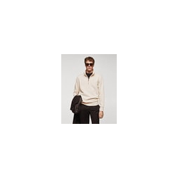 Men Oversized Fit Turtleneck Sweatshirt