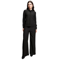 KETCH Women Full Sleeve Co-Ord Set KHCE000111 BLACK XL