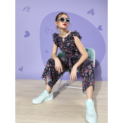 Women Charming Multi-Coloured Paisley Printed Jumpsuit
