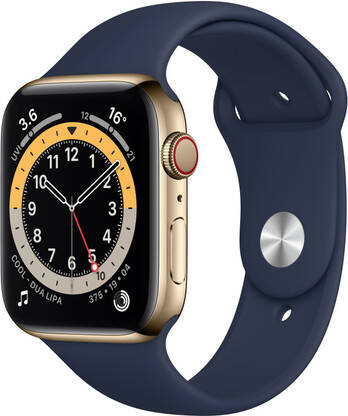 Apple Watch Series 6 GPS + Cellular(Blue Strap, Regular)