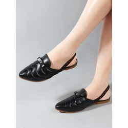 Women Textured Mules