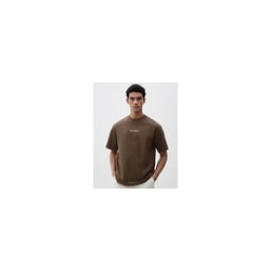 Men Oversized Fit Crew-Neck T-Shirt