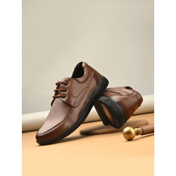 Men Derbys Round Toe Shoes