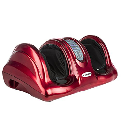 Kobo MSG-2 Relaxing Foot Massager with Kneading Function for Pain Relief & Improving Blood Circulation (Red)