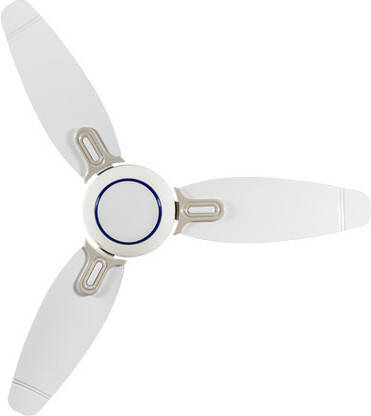 USHA RHO PLUS 5 Star 1200 mm 3 Blade Ceiling Fan(BLDC Motor | White | Pack of 1)