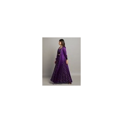 Women Embellished Lehenga Choli Set with Shurg