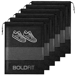 Boldfit Shoe Bag for Travel & Storage Organizer - Accessories for Women & Men - Shoe Pouches and Cover for Travelling Essentials