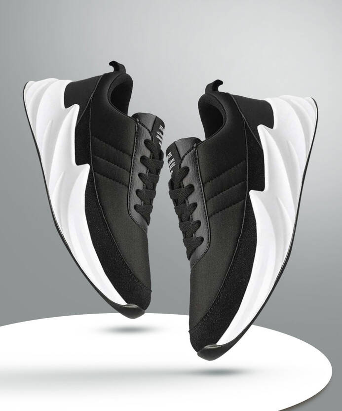 Running Shoes For Men's Running Shoes For Men(Black , 7)