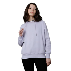 High Star Purple Cotton Polyester Long Sleeves Hooded Neck NA Sweatshirts_HSWSSW23005_LV_L