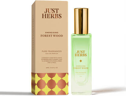 Just Herbs Pure Forest Wood Fragrance Luxury Scent Body Perfume Long Lasting Fragrance Eau de Parfum  -  20 ml(For Men & Women)