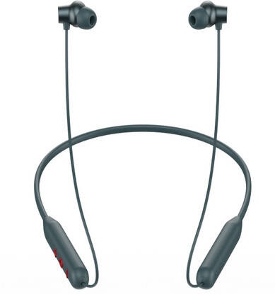 PTron Bassstrings Indie with 45 Hrs Playback, Clear Calls, Deep Bass & Type C Charging Bluetooth(Grey, In the Ear)