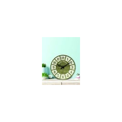 Printed Silent Movement Wooden Wall Clock