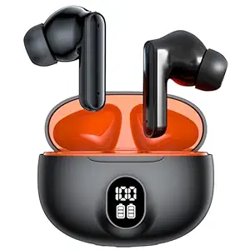 Kratos Cube Ear Buds Wireless with Large Playtime, Noise Isolation & Clear Calls, Bluetooth Earbuds with Voice Assistant, Ear Buds with Bluetooth V 5.3 & with Type C Fast Charging, IPX4 TWS Earphones