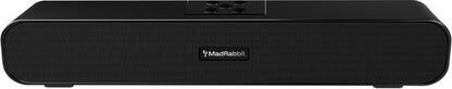 MadRabbit BOXO Bar Wireless Indoor Soundbar 16 W Bluetooth Soundbar(Black, 2.0 Channel)