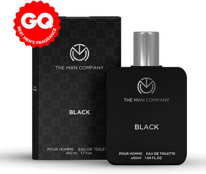 THE MAN COMPANY Black perfume Eau de Toilette - 50 ml(For Men)
