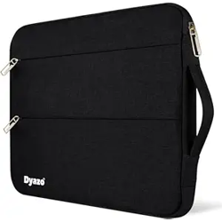 Dyazo Water Resistant Laptop Sleeve | Laptop Case Cover for 15 Inches(38cm),15.6 Inch(39.6cm) Laptops & Notebook (Black)