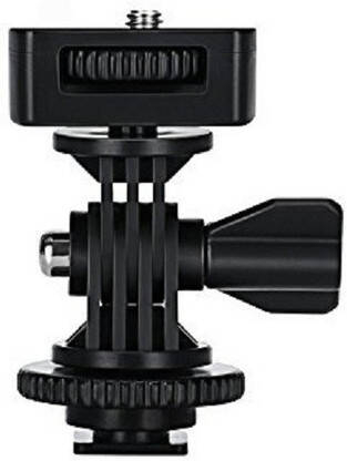 SHOPEE Adjustable Angle Pole Swivel Hot Shoe Mount 1/4