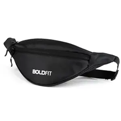 Boldfit Waist Bag for Men & Women Fanny Bag, Chest Bag Slim Fanny Pack Lightweight Running Belt Waist Pouch for Boys & Girls