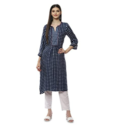 BIBA Women Printed Mix and Match(Work VOG1855_Indigo_32)