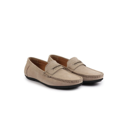 Men Round Toe Memory Foam Lightweight Suede Loafers