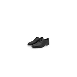 Round-Toe Formal Shoes with Lace Fastening