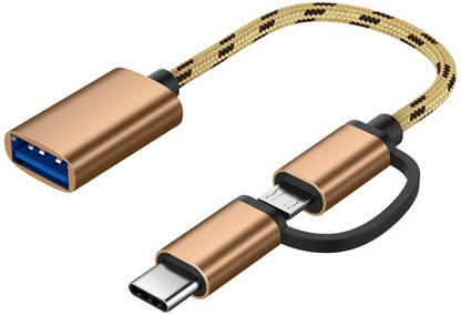RPMSD USB Type C, Micro USB OTG Adapter(Pack of 1)