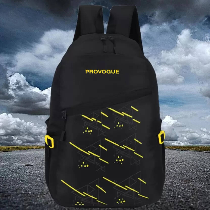 PROVOGUE Medium 25 L Backpack DAYPACK(Black)