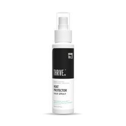 ThriveCo Heat Protection Spray For Hair -150 Ml, Hair Styling Spray For Women & Men, Heat Protectant Spray For Hair Upto 250C & 2X Less Hair Breakage I Frizz Free & Helps In Damage Control