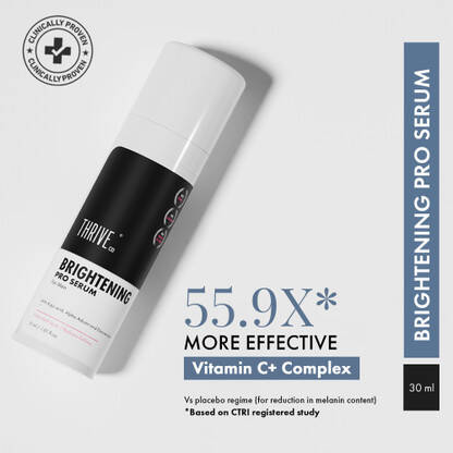 ThriveCo BRIGHTENING PRO SERUM For Men with Kojic acid, Vitamin C & Diacnemide(30 ml)