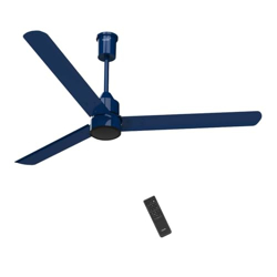 V-Guard Zenair BLDC Ceiling Fan For Home | 5-Star Energy Saving | Remote Control | 1.2 meters (Admiral Blue)