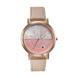 Fastrack Analog Pink MOP Dial Women's Watch-6284WL03