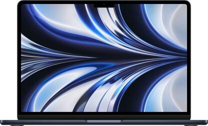 Apple MacBook AIR Apple M2 - (8 GB/512 GB SSD/Mac OS Monterey) MLY43HN/A(13.6 Inch, Midnight, 1.24 Kg)