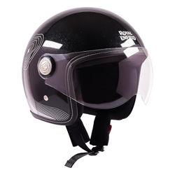 Royal Enfield PE Astral Half FACE RAD ID ABS GL SLV XL62 | Fit: Regular | Certification: ID | Material : ABS | Type: Half Face EPS Liner for Better Shock Absorption | Gender: Men's
