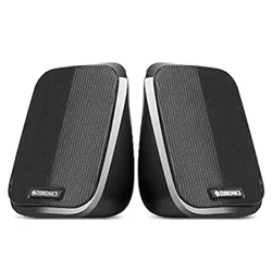 ZEBRONICS Zeb-Fame 5watts 2.0 Multi Media Speakers with AUX, USB and Volume Control (Black)